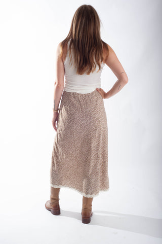 Clarice Lace Trim Skirt
