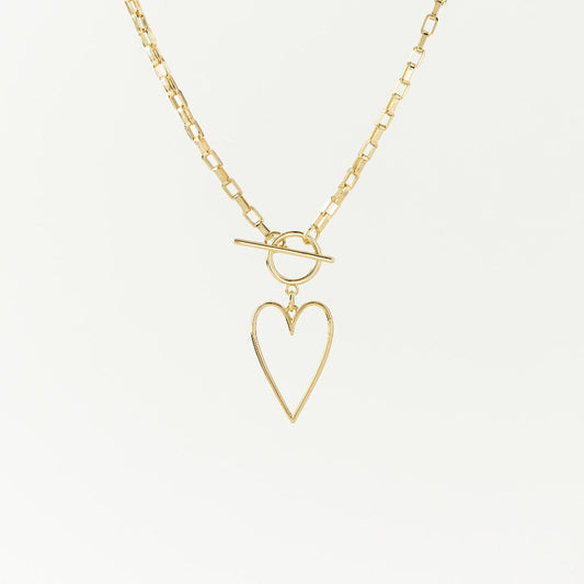 Love Struck Heart Necklace