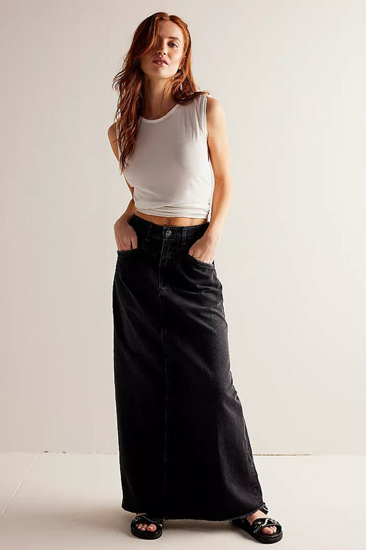 Come As You Are Maxi Skirt