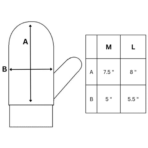 Weaver Sherpa Mittens