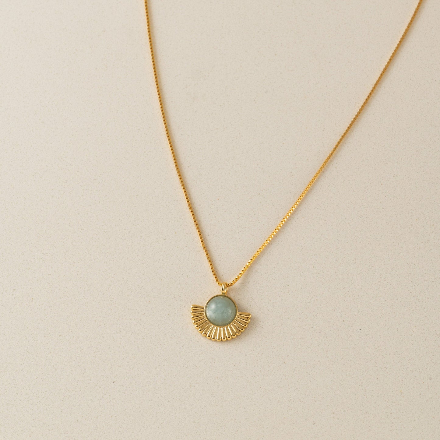 Moonpetal Pendant Necklace