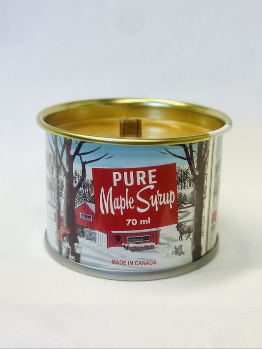 Mini Maple Syrup Candle