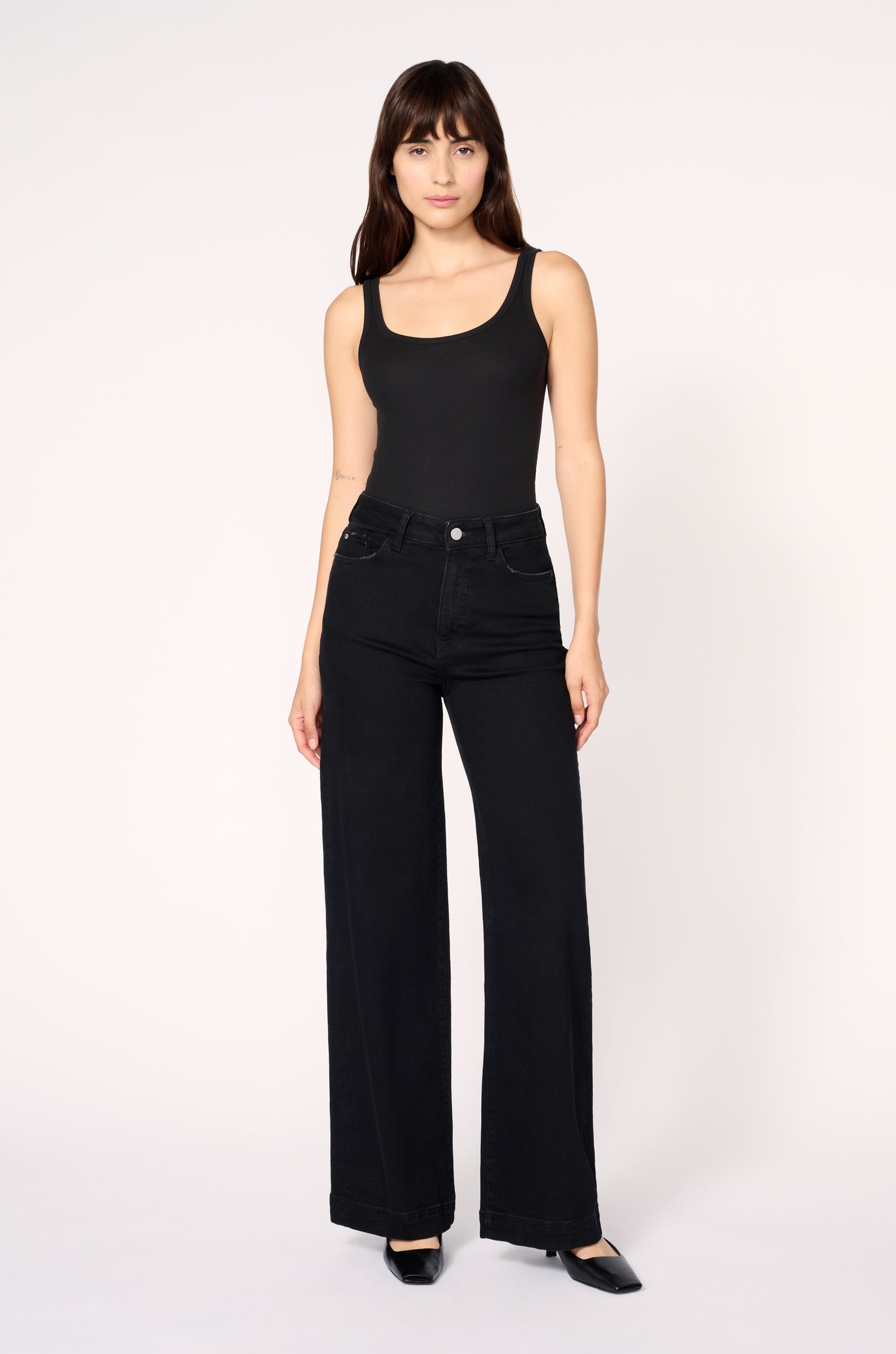 NCE Wide Leg Jeans | Inkwell