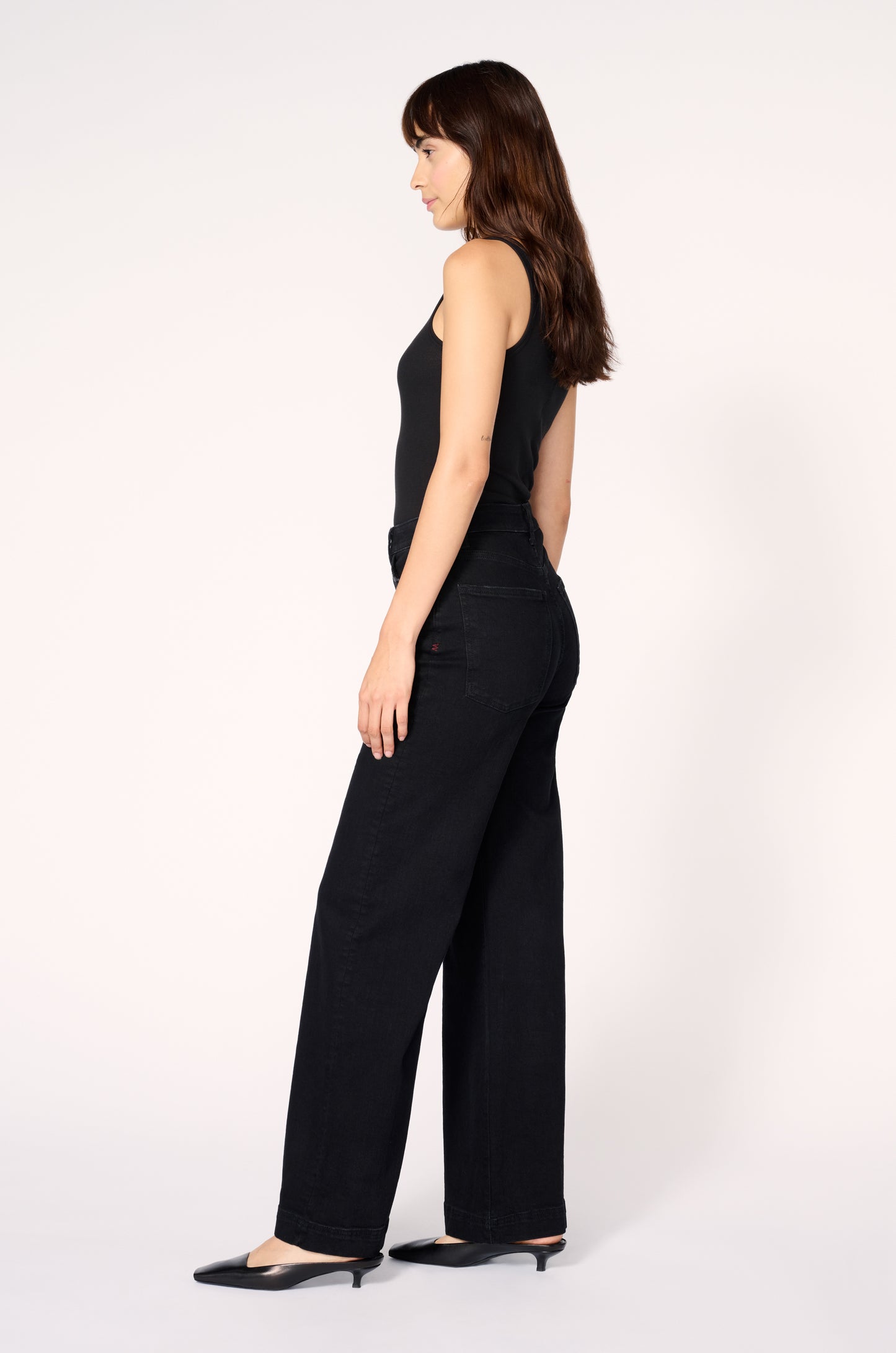 NCE Wide Leg Jeans | Inkwell