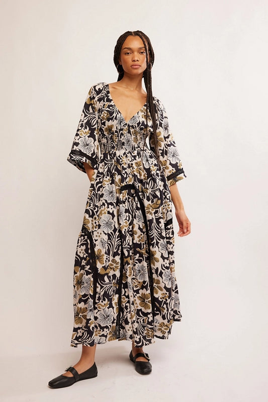 Printed Dixie Maxi Dress