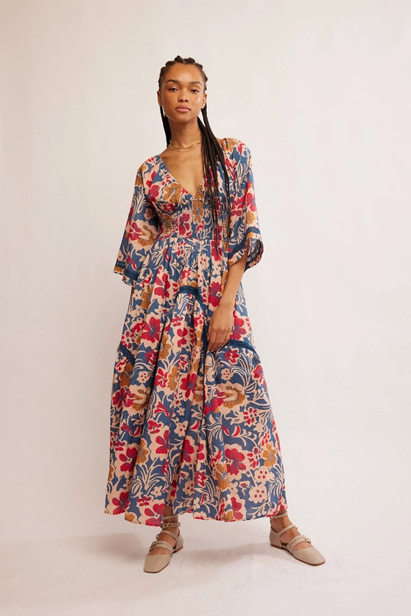 Printed Dixie Maxi Dress