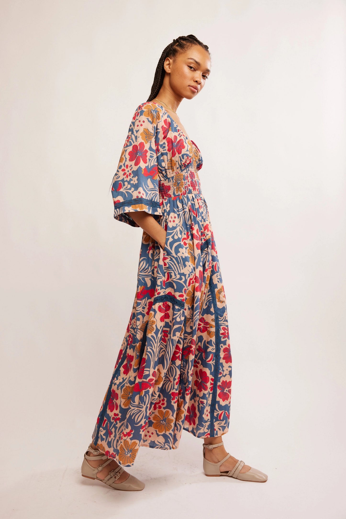 Printed Dixie Maxi Dress