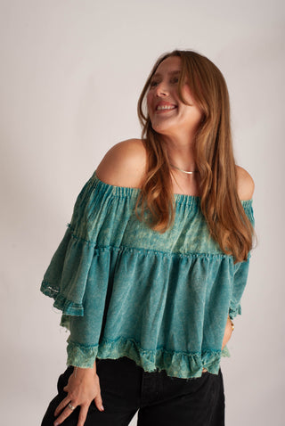 Bridgette Ruffle Top
