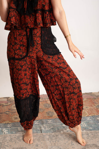 Jesse Floral Balloon Pants
