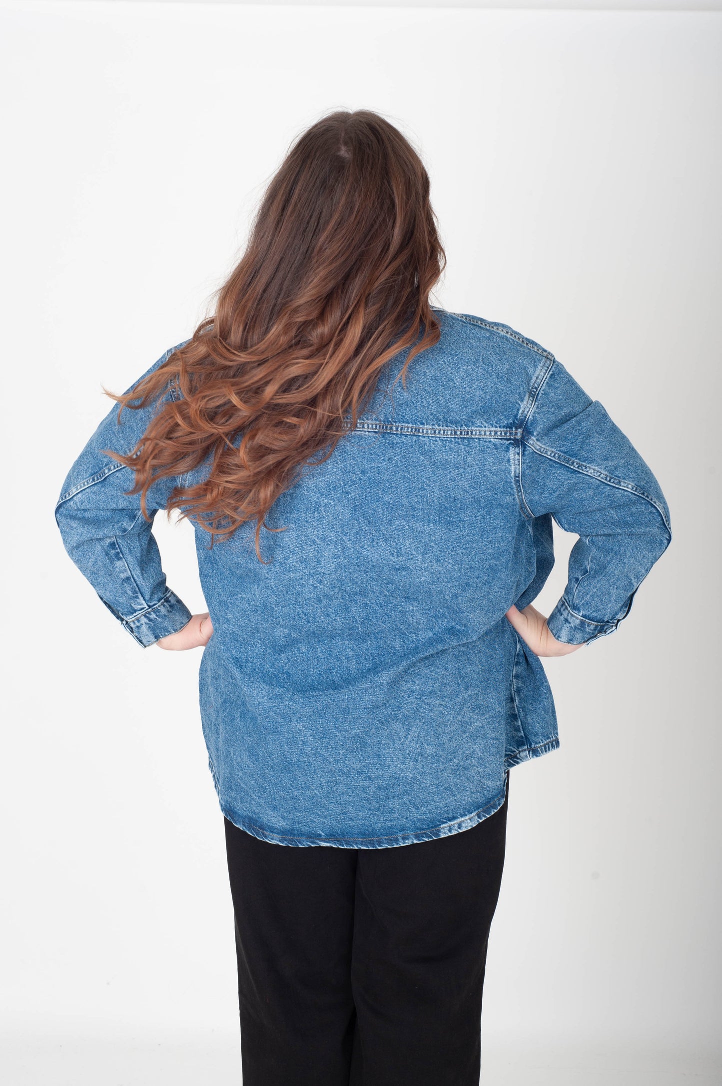 Curvy Alva Denim Jacket