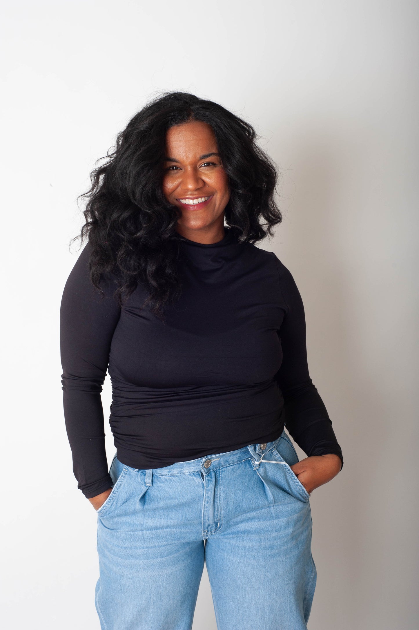 Yves Funnel Neck Top