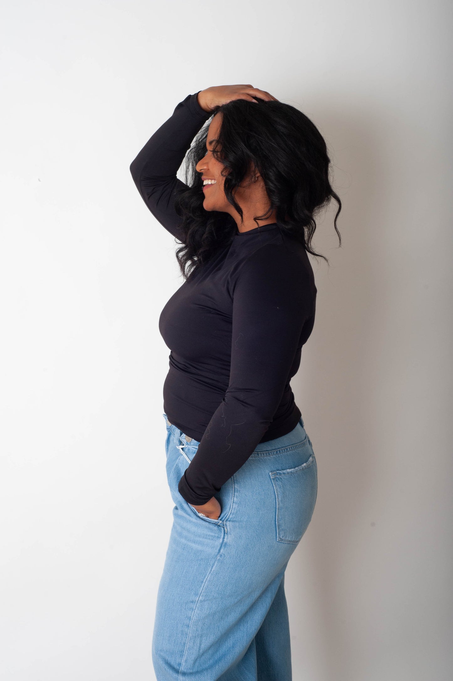 Yves Funnel Neck Top