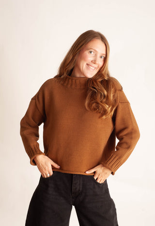 Lucretia Funnel Neck Sweater