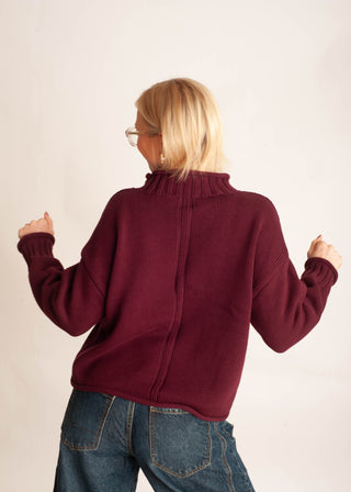 Lucretia Funnel Neck Sweater
