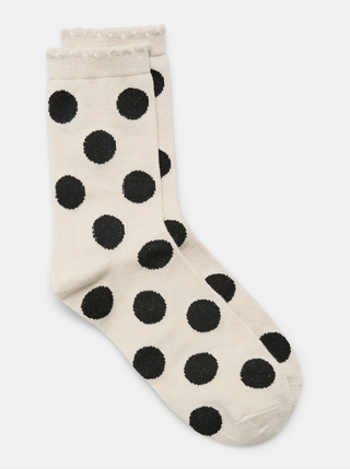Grid Dot Socks
