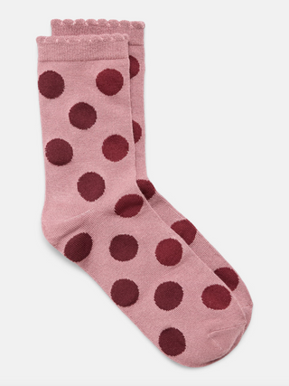 Grid Dot Socks