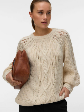 Miranda Cableknit Pullover