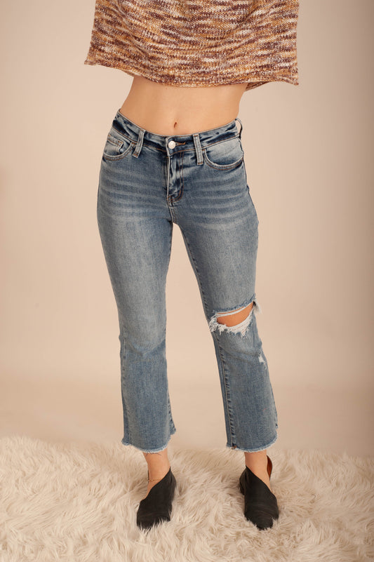 More Likely Ankle Flare Jeans