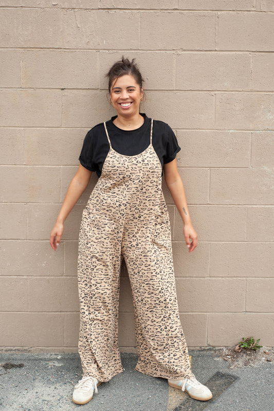 Ryan Leopard Jumpsuit