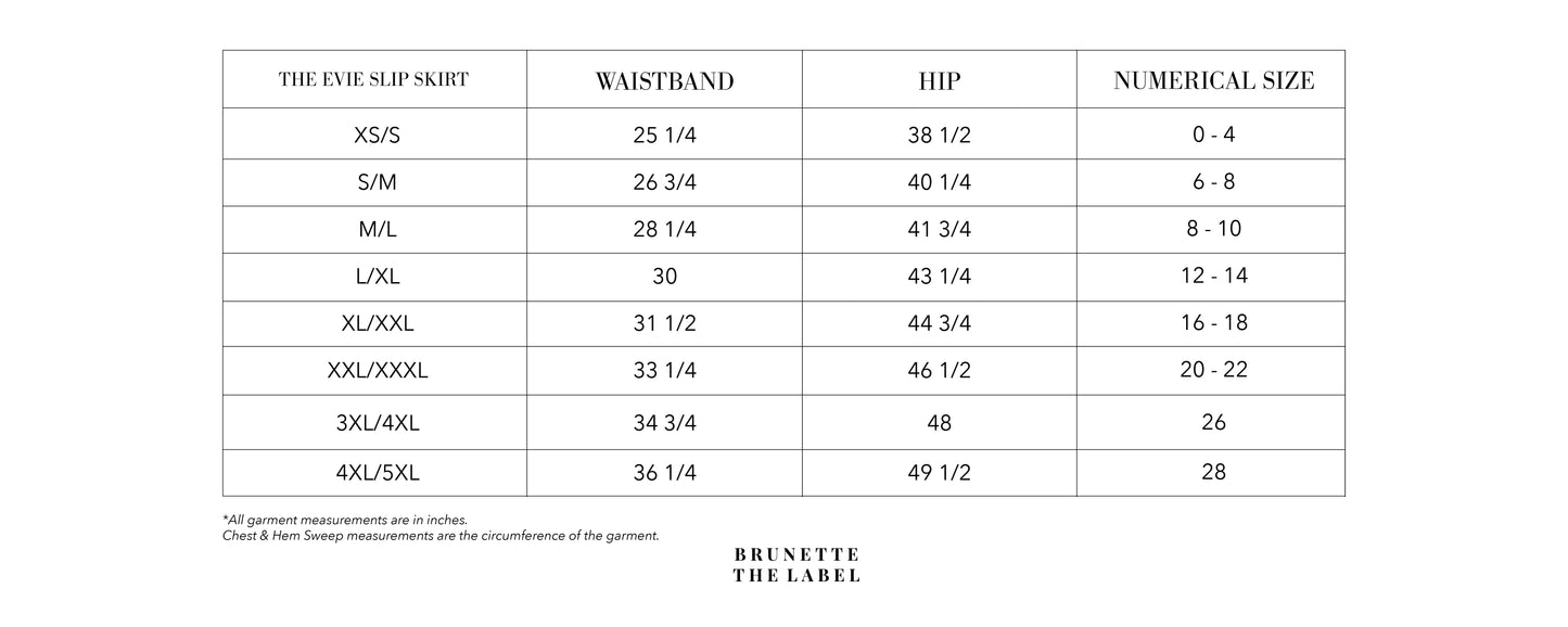Evie Slip Skirt