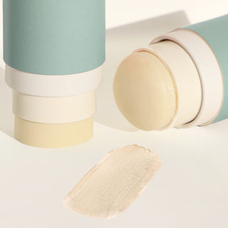 a close up shot of routine natural deodorant stick