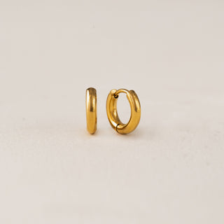 gold hoop earrings
