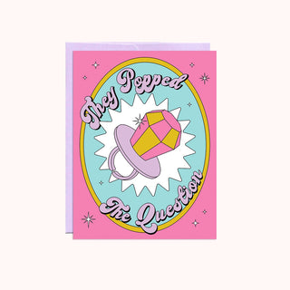 greeting card for an engagement