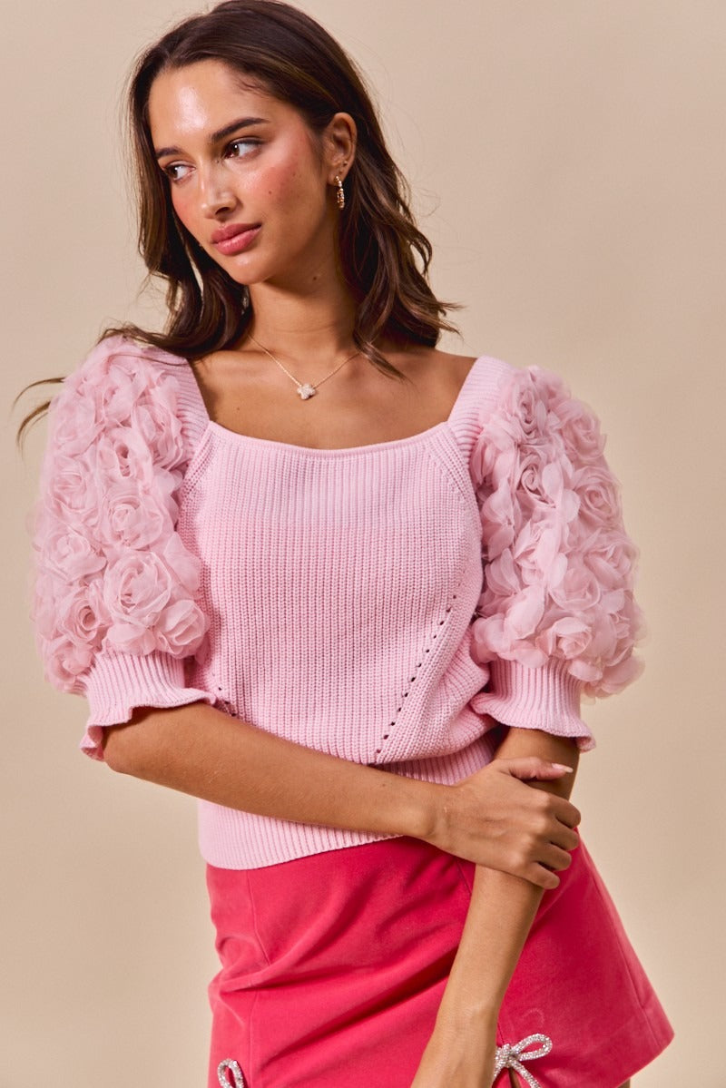 Rosette Sweater
