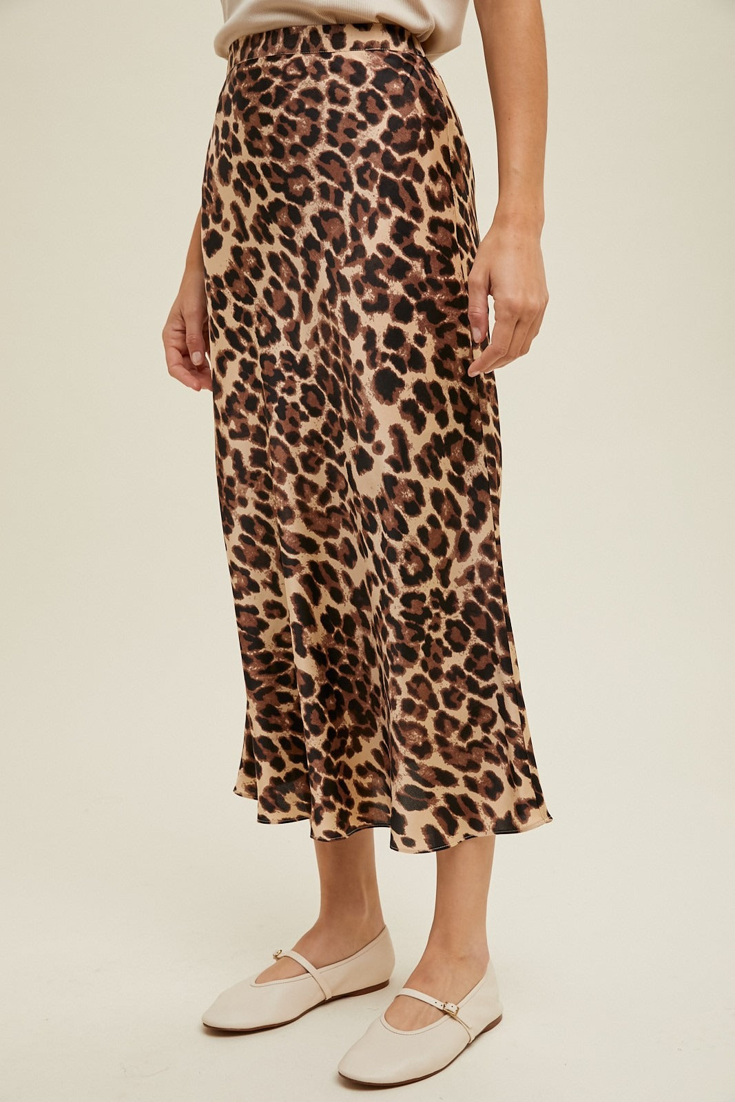 Larissa Leopard Skirt