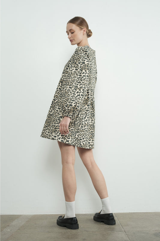 Janie Leopard Dress