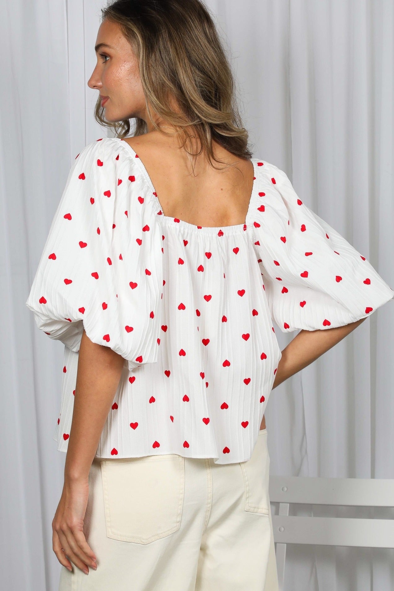 Avery Heart Blouse