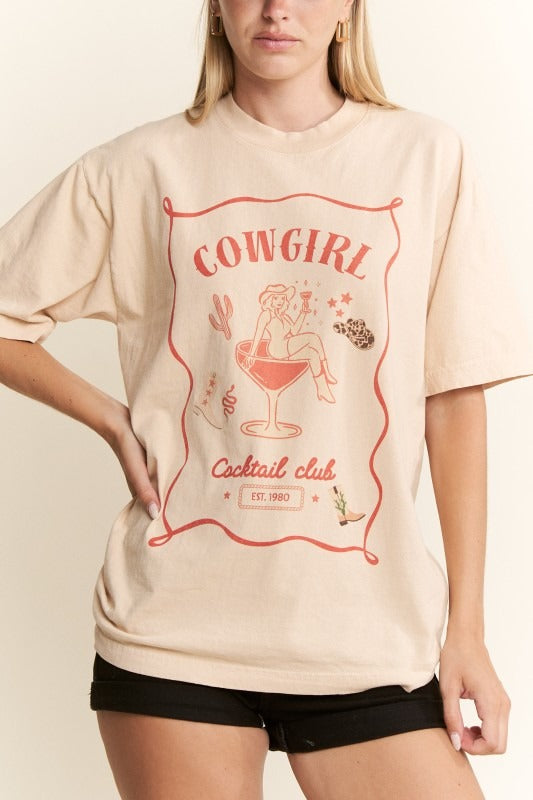Cowgirl Cocktail Club Graphic Tee