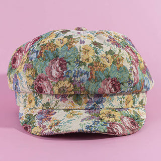 Leena Tapestry Newsboy Hat