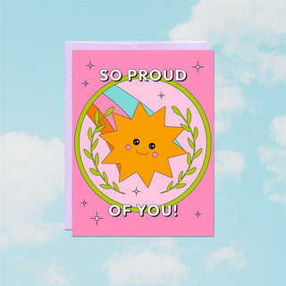 a graduation greeting card