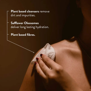 Paume Hand cleansing wipes on a neutral background.