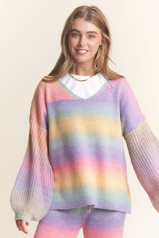 Riley Rainbow Sweater