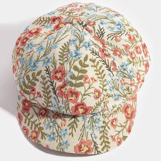 Sarah Tapestry Newsboy Hat