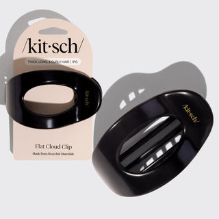 Black flat cloud clip with 'kit-sch' branding on a light gray background