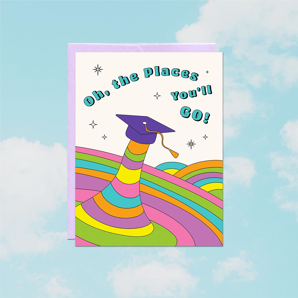 a graduation greeting card
