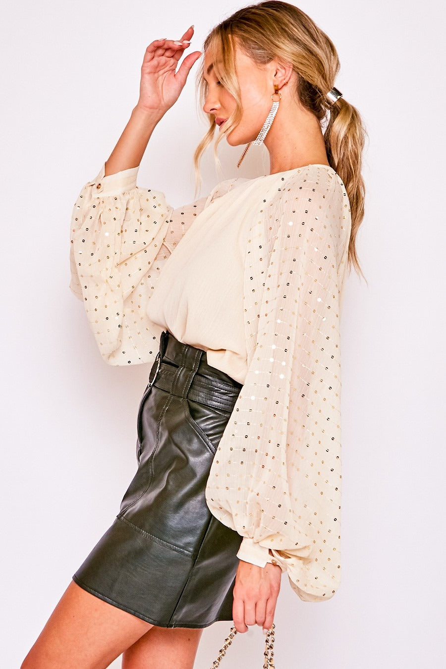 Eve Sequin Blouse