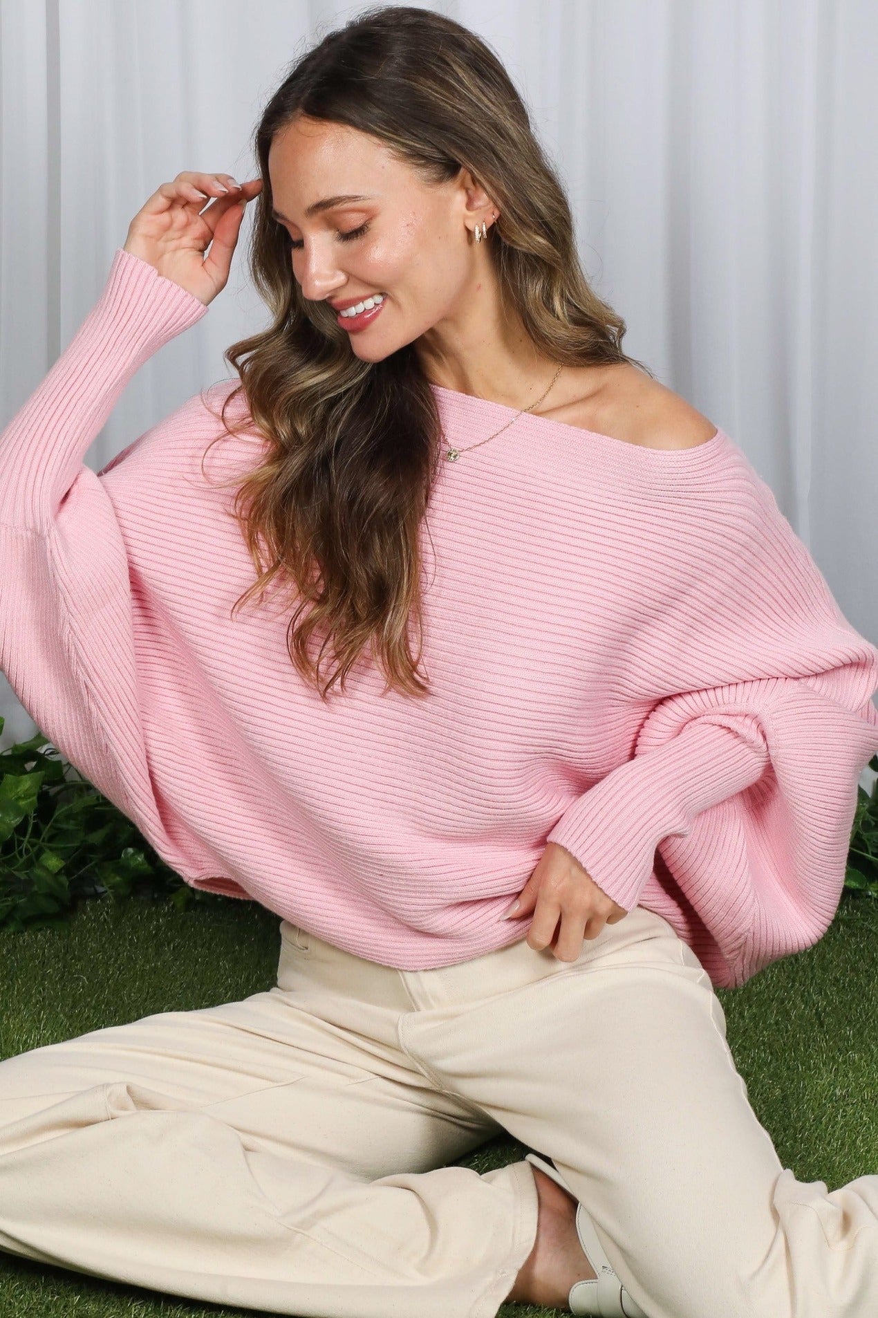 Gigi Boat Neck Sweater