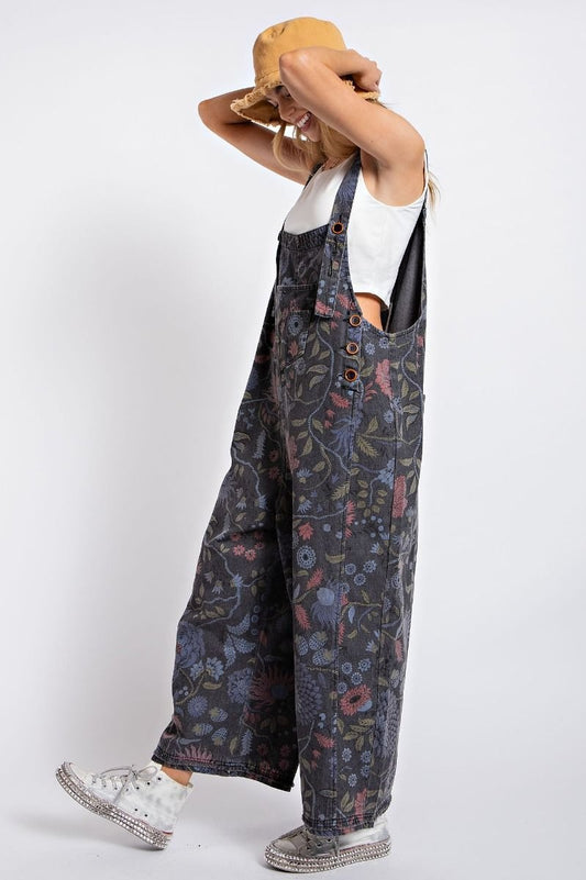 Flower Power Overalls