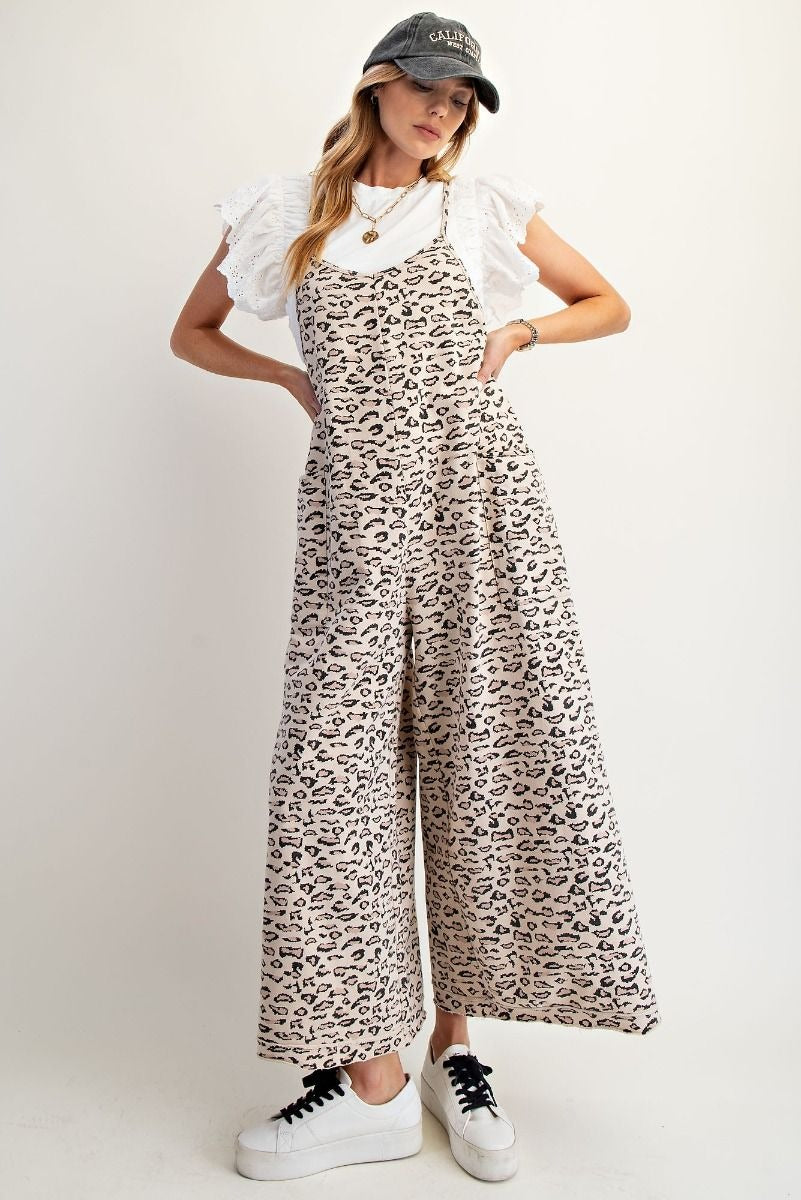 Ryan Leopard Jumpsuit