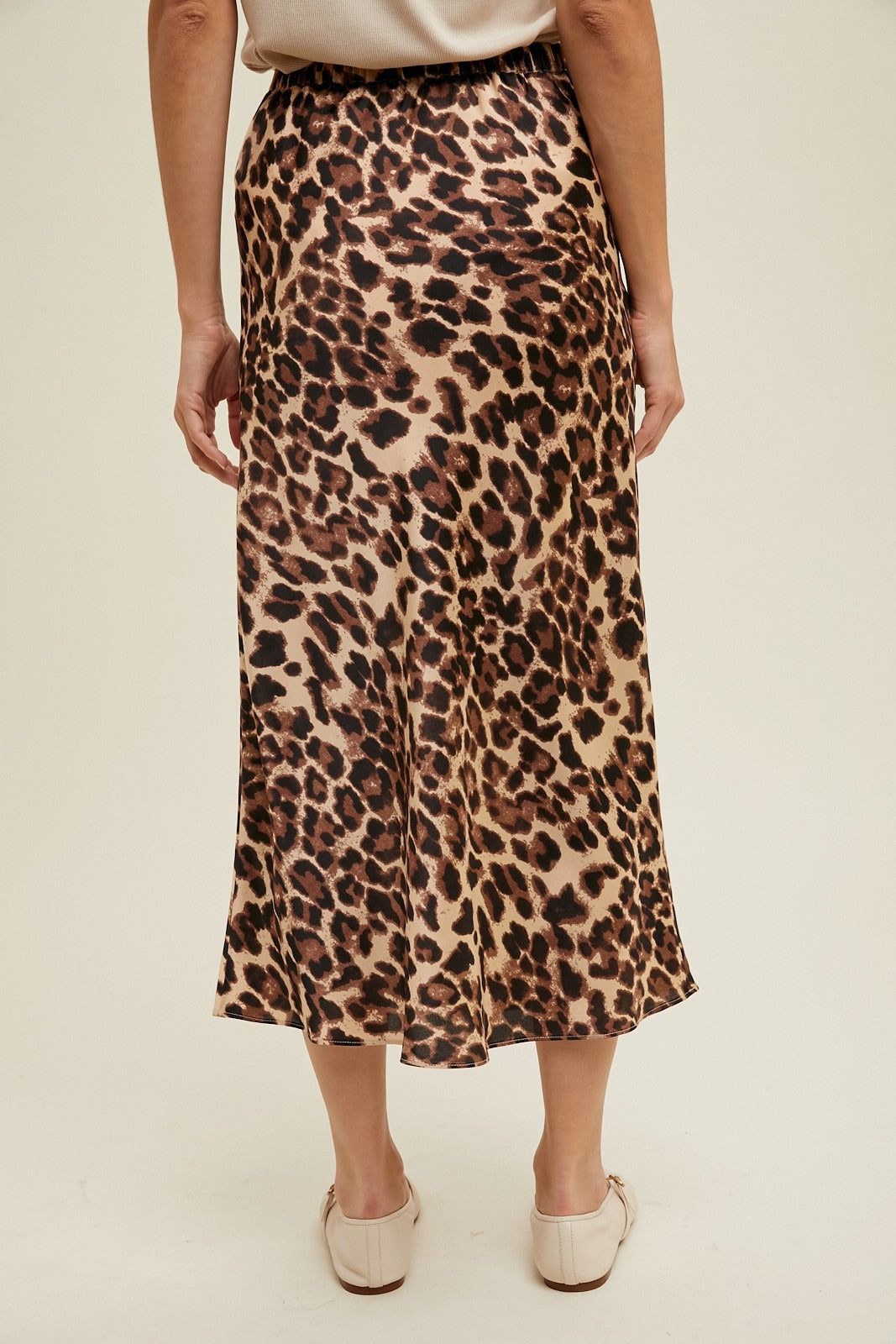 Larissa Leopard Skirt