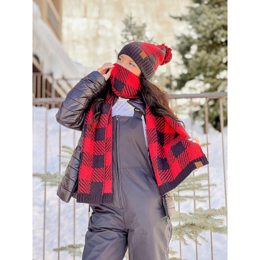 RENO SALE | Buffalo Plaid Scarf