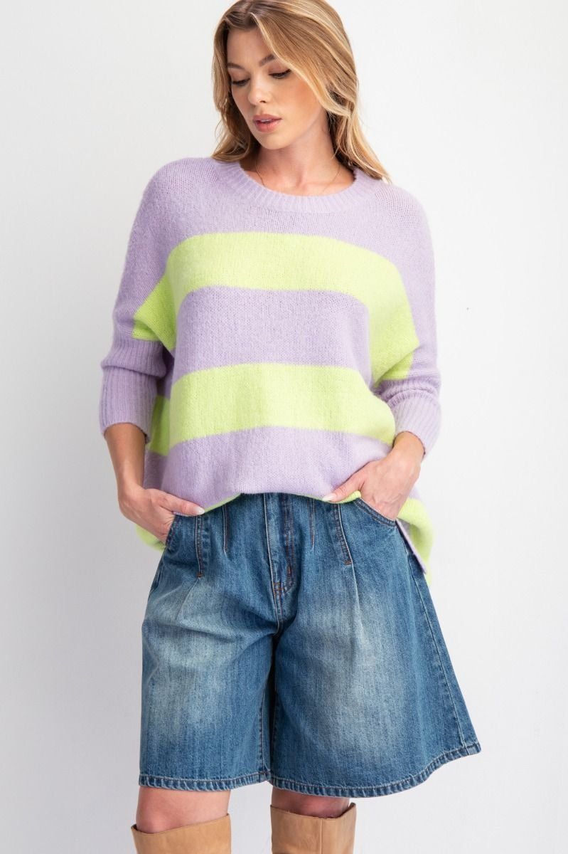 Connie Stripe Sweater