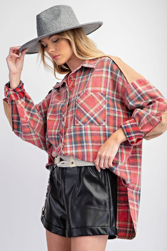 Brooklyn Plaid Top