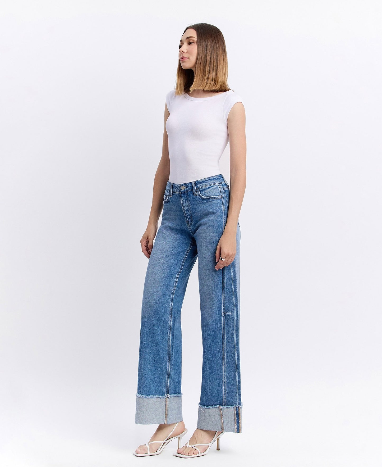 Adore You Wide Leg Jeans