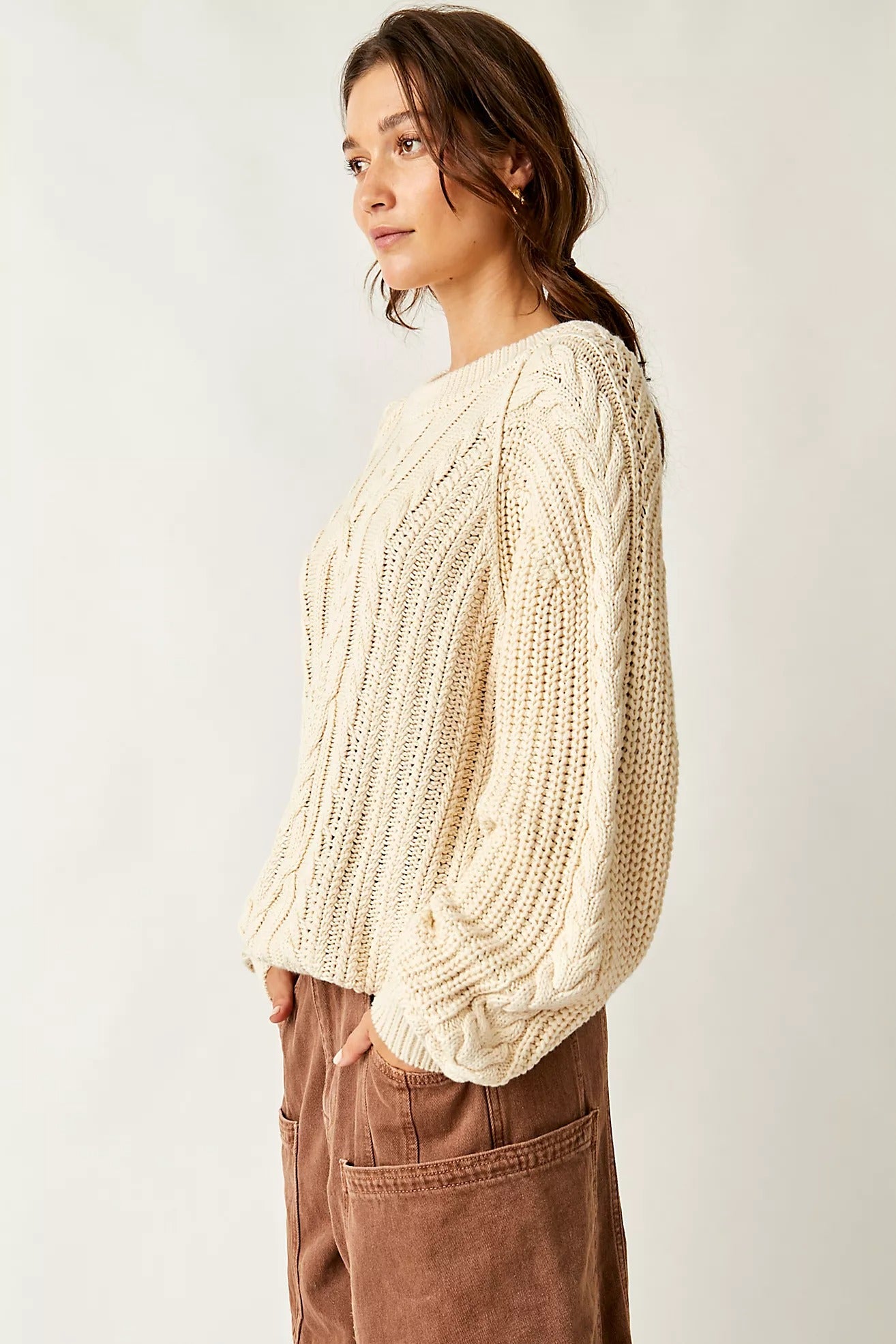 Frankie Cable knit Sweater