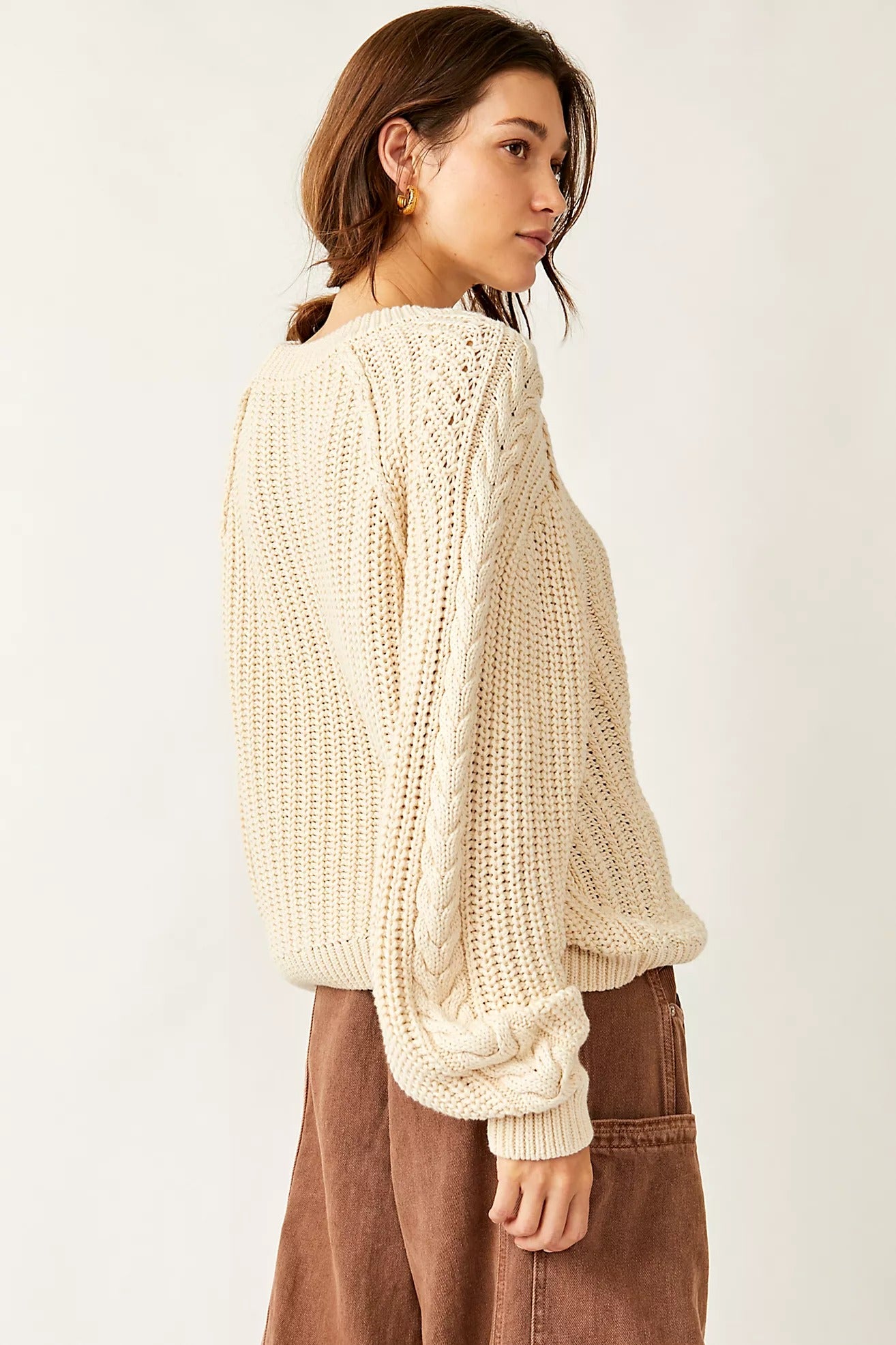 Frankie Cable knit Sweater